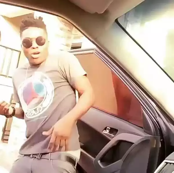 Reekado Banks Dances With Friends In His Car (Pics, Video)